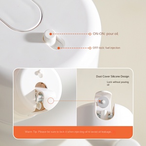 आधुनिक डिजाइन ग्लास तेल स्प्रेयर स्वस्थ आहार के लिए तेल की मात्रा को नियंत्रित कर सकता है कम तेल और नमक की पहली पसंद रसोई सहायक - Product Image 3