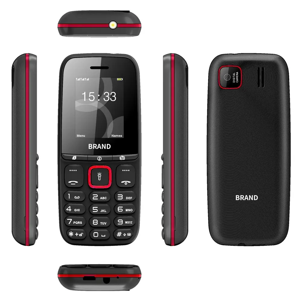 Best Cheap senior Telefono movil 1.77inch screen wireless FM big torch cellphone for itel 2173 2160 5606 5605 2171 mobile phone
