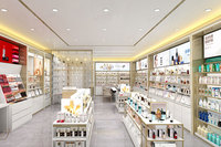 02-DYaS011 Design d'intérieur personnalisé pour magasin de maquillage, mobilier de haute qualité pour boutique K-Beauty, décoration de magasin de cosmétiques