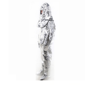 Vêtements de protection résistants aux hautes températures 1000°C 500°C, vêtements anti-brûlure, combinaison ignifuge en aluminium isolante thermiquement - Product Image 4