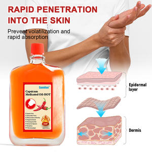 Ingredientes naturales Premium Chili Liniment Recuperación rápida de moretones y esguinces Aceite Cuidado corporal - Product Image 6