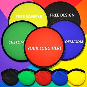 Abanico Plegable Personalizado de Nylon, Tipo Disco Volador, Flexible, Redondo, para Sublimación - Product Image 4