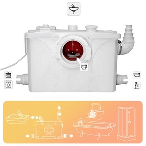 WC japonais <span class=keywords><strong>de</strong></span> <span class=keywords><strong>luxe</strong></span> moderne FLO700 avec pompe <span class=keywords><strong>de</strong></span> macération à double chasse 3L / 6L - Product Image 5
