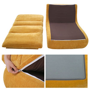 Sofá <span class=keywords><strong>cama</strong></span> de compresión <span class=keywords><strong>plegable</strong></span>, sillón desmontable y lavable, sofá perezoso para sala de estar, hotel o dormitorio - Product Image 5