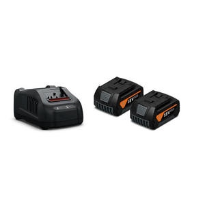 Power Tool <b>Lithium</b> <b>Ion</b> <b>Battery</b> Pack 18V Dual Pack With <b>Charger</b> For Cordless Tools - Product Image 1