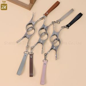 PU Leather <b>Shoes</b> Hanger Drying <b>Rack</b> Heavy Duty Boot Hanger Clips Portable Single <b>Shoe</b> Hooks - Product Image 4