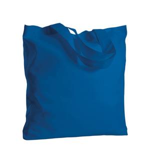 Sac de courses Grace en coton, taille moyenne, bleu roi, pour les courses, à porter à la main - Product Image 1