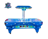 Table de hockey sur air commerciale à monnayeur pour 2 joueurs, machine de jeu d'arcade sportive à récompense pour enfants et adultes, idéale pour les centres de divertissement