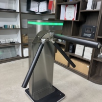 Système de contrôle d'accès Zenidea 2710 anti-collision avec lecture de code QR pour clubs de fitness, tourniquet en acier inoxydable 304