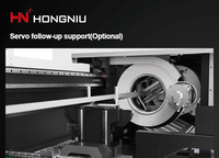 HONGNIU HN-60285SN 12000W MAX Machine de découpe laser à fibre avec mandrin pour tubes, pour la fabrication industrielle de l'acier au carbone lourd