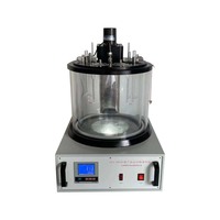 Viscosímetro Cinemático para Productos Petroleros SYD-265B/C/D - Medidor de Viscosidad Cinemática con 9 Tubos Capilares