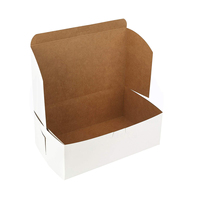 Boîte d'emballage alimentaire en carton recyclable avec fenêtre transparente, taille et couleur personnalisables, matériaux recyclés, doublure en éponge, fermeture magnétique
