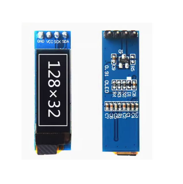 SSD1306 0.91 Inch Oled Display 128X32 White OLED LCD Module IIC