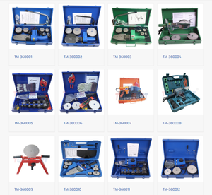 Tubomart התאמה אישית מכונת ריתוך 1000w 1500w 20 מ "מ 63 מ" מ תבנית pp צינור הולם חם ריתוך כלי התקנה פשוטים - Product Image 2