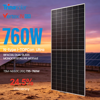 Panneau Solaire Bifacial Double Verre 735W 740W 745W 750W 755W 760W – Meilleur Panneau Solaire