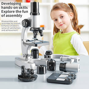 Juego de microscopio óptico 1200x Kit de experimentos científicos especiales para <span class=keywords><strong>ciencia</strong></span> médica primaria secundaria - Product Image 2