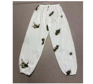 Traje de nieve DFG1012, traje Ghillie blanco, traje de camuflaje para campo nevado - Product Image 5