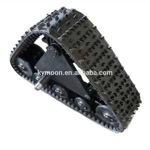Système de chenilles triangulaires en caoutchouc de 255 mm de large pour ATV/UTV / Kits de conversion de chenilles en caoutchouc pour SUV tout-terrain - Product Image 4