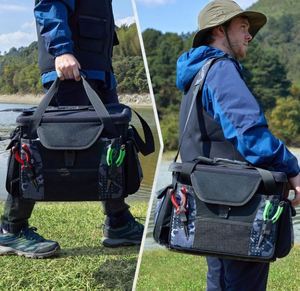 Échantillon gratuit - Boîtes de pêche imperméables extra larges Fit 7 3700 - Sacs de rangement pour matériel de pêche avec couvercle supérieur en EVA - Product Image 6