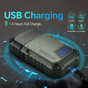 USB Rechargeable Twin Blade <b>Shaver</b> for <b>Face</b> LED Display Reciprocating Foil Home Hotel Use Reciprocating <b>Shaver</b> - Product Image 5