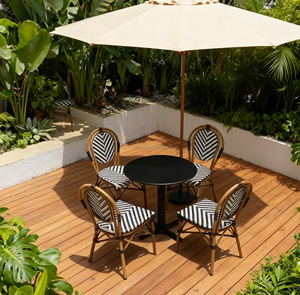 Vente en gros d'usine <span class=keywords><strong>de</strong></span> crème solaire française décontractée et imperméable pour balcon, restaurant, terrasse, salle à manger, jardin, <span class=keywords><strong>table</strong></span> d'extérieur - Product Image 1