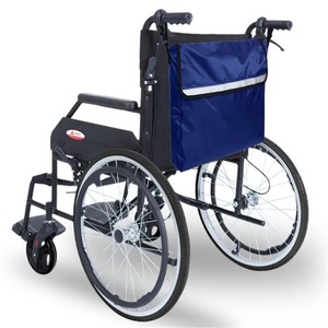 Wheelchair Carry Bag Arm Rest Pouch <b>Rollator</b> <b>Walkers</b> Knee Scooters Side Storage Organizer Elderly Seniors Adults Travel Tote - Product Image 1