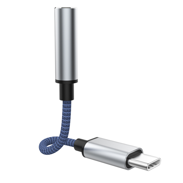 Hot Sale Type-c to 3.5mm Headphone Jack Adapter Usb c Audio Jack Adapter Aux Audio Jack Converter Cable for Samsung S20/note10