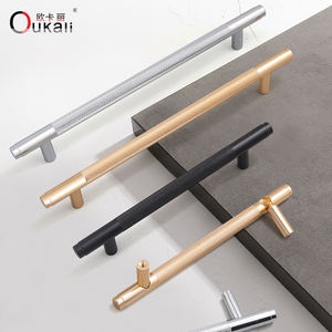 Poignées moletées d'alliage d'aluminium <span class=keywords><strong>de</strong></span> Cabinet <span class=keywords><strong>de</strong></span> prix concurrentiel d'Oukali conçoit le produit - Product Image 2