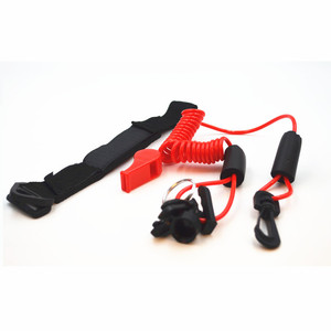 Cordon d'arrêt de moteur hors-bord avec sifflet pour bateau de pêche, pièce de rechange pour moteur à essence - Product Image 5