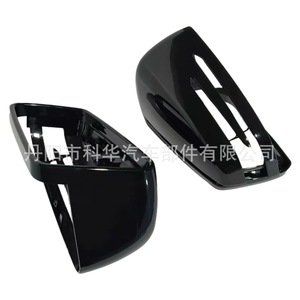 Cubiertas de espejo retrovisor compatibles en negro brillante para Mercedes Benz A B C E S CLA GLA GLK Juego completo - Product Image 5