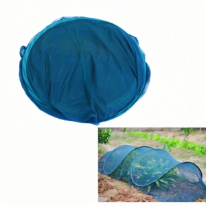 Modern Mesh Anti-Insect Easy Assembly Adjustable Green Mini Metal <b>Garden</b> Tunnel Greenhouse for Plant - Product Image 1
