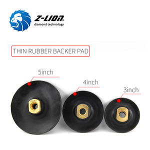 Z LION bantalan backer karet, bantalan backer Super lembut 4 inci untuk <span class=keywords><strong>angle</strong></span> <span class=keywords><strong>grinder</strong></span> - Product Image 2
