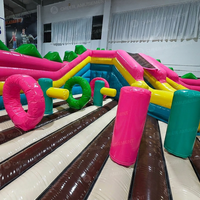 Château gonflable commercial avec obstacles, CH-IO090020, Jeux gonflables par Cheer Amusement