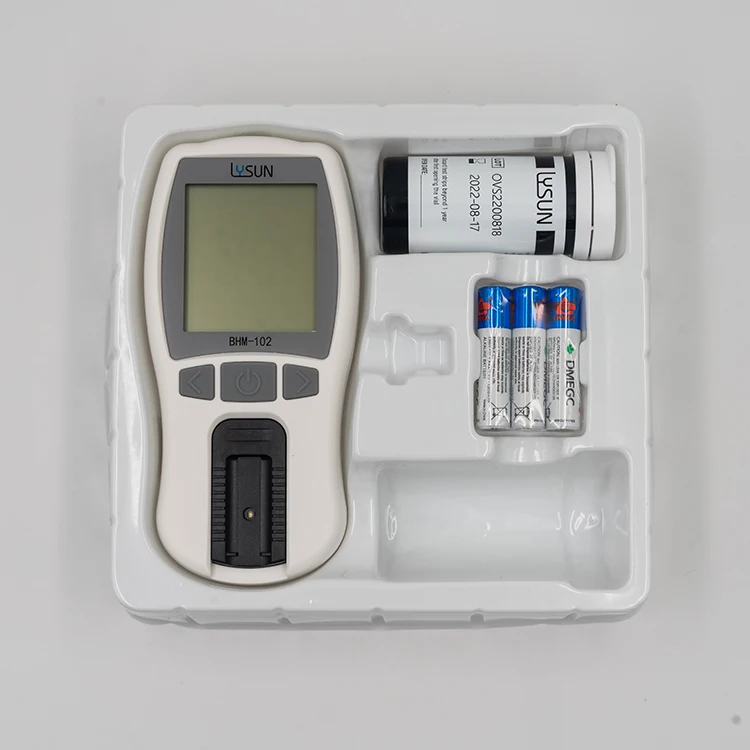 BHM-102 Mini Handheld Multi-function Hemoglobin Analyzer Blood Hemoglobin Meter for Clinic