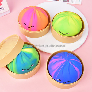 Nuevo Juguete Sensorial Antiestrés de Bollo Pequeño con Polvo Dorado Brillante y Cristales, Caja Sorpresa, Regalo - Product Image 5