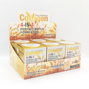 Tailaimei <span class=keywords><strong>Spf</strong></span> 35 Cobertura Completa Colágeno Líquido Fundação Natural E Matte Multi-Purpose Fundação Jogo Perfeito - Product Image 3