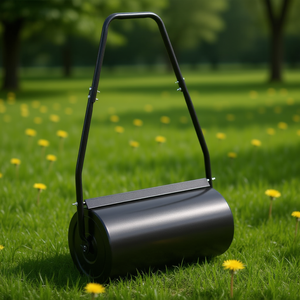 Rodillo para Césped de Jardín de 11.1 Galones, de Hierro y Acero, con Mango, para Trabajos de Jardinería - Product Image 2