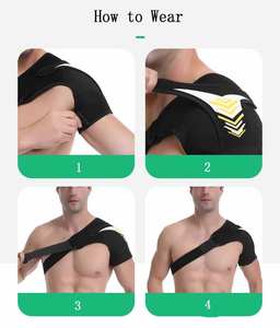 Soporte <span class=keywords><strong>de</strong></span> <span class=keywords><strong>Hombro</strong></span> Ajustable para Compresión y Recuperación, Inmovilizador para Alivio del <span class=keywords><strong>Dolor</strong></span> Articular, Dislocaciones y Lesiones <span class=keywords><strong>de</strong></span> <span class=keywords><strong>Brazo</strong></span> - Product Image 6