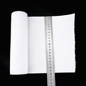 Stock all'ingrosso nero bianco 10cm 15cm 20cm 25cm 30cm 40cm fascia elastica lavorata a maglia larga 50cm per fascia in vita - Product Image 4