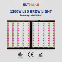 8 X 4 Lampes de culture LED haute puissance 1300W 1500W 347 Volt avec diodes vert émeraude, corps de lampe de culture en aluminium Lm281b Lm301b 2.9mol