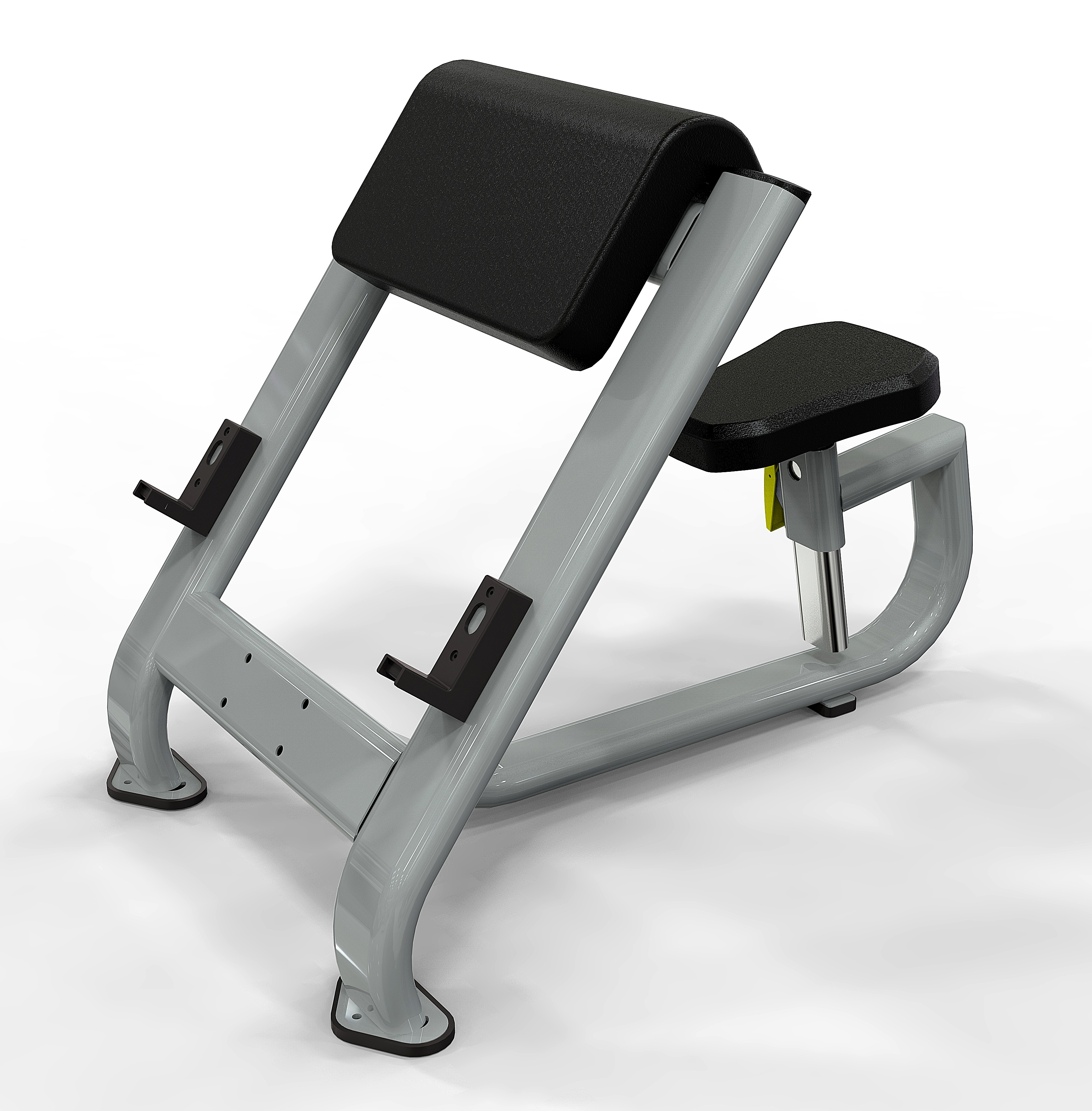 説教者カール上腕二頭筋エクササイズフリーウェイトダンベル