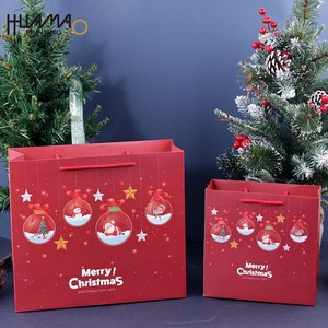 Sacs de shopping de luxe de Noël, sacs cadeaux en papier, sacs en papier personnalisés avec logo - Product Image 6