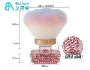 Vente en gros de pinceaux de <span class=keywords><strong>maquillage</strong></span> pour ongles de luxe avec poussière bling et <span class=keywords><strong>strass</strong></span> Pinceaux de <span class=keywords><strong>maquillage</strong></span> en cristal et diamant bling avec <span class=keywords><strong>strass</strong></span> - Product Image 5