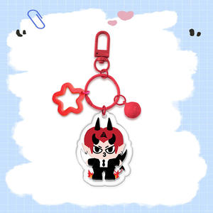 Llavero de acrílico GMM Thai Star al por mayor con cascabel, amuleto exclusivo para bolso de fan, llavero para <span class=keywords><strong>coche</strong></span>, colgante para teléfono - Product Image 6