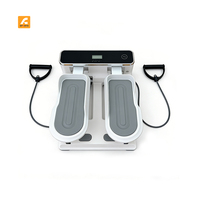 Mini Stepper d'Exercice Personnalisé avec Bandes de Résistance et Grand Écran pour la Maison et la Salle de Sport
