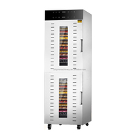 Machine de déshydratation pour légumes et fruits à 40 couches, moteur 4000W, acier inoxydable 304, haute efficacité, capacité de 30-60kg