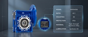 Réducteurs de vitesse à engrenages sans fin série RV <span class=keywords><strong>pour</strong></span> moteurs électriques - Product Image 6