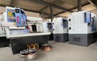 Tour CNC de réparation de jantes en aluminium et en fer entièrement automatique TH-SNY9800 de haute qualité pour atelier, garantie 12 mois avec certification CE