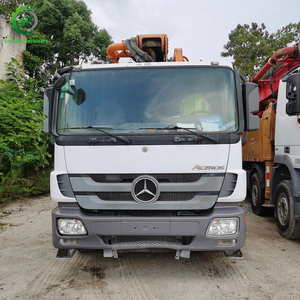 รถปั๊มคอนกรีต Zoomlion 47 เมตร มือสอง พร้อมแชสซี BENZ ระบบไฮดรอลิกพับได้ รุ่นปี 2021 ผลิตภาพ 140 เมตร/ชม. ขาย - Product Image 2