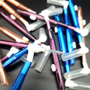 Filo Interdentale Pennello Filo Interdentale <span class=keywords><strong>Pick</strong></span> Nylon Setola Interdentale per I Denti di Pulizia Spazzolino Da Denti In Acciaio Inox - Product Image 4